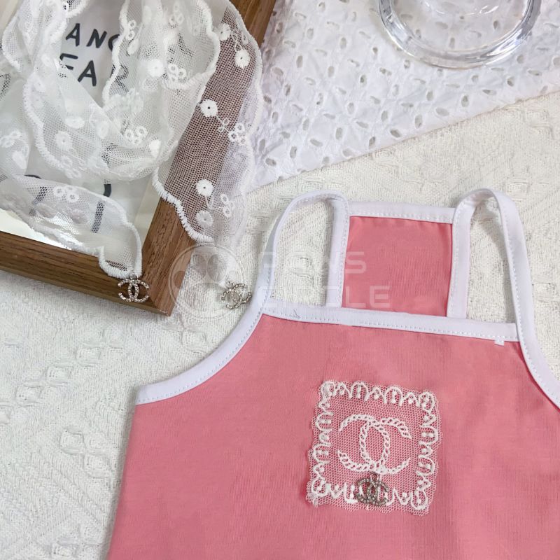 Pink Chanel Tutu Dress for Dogs