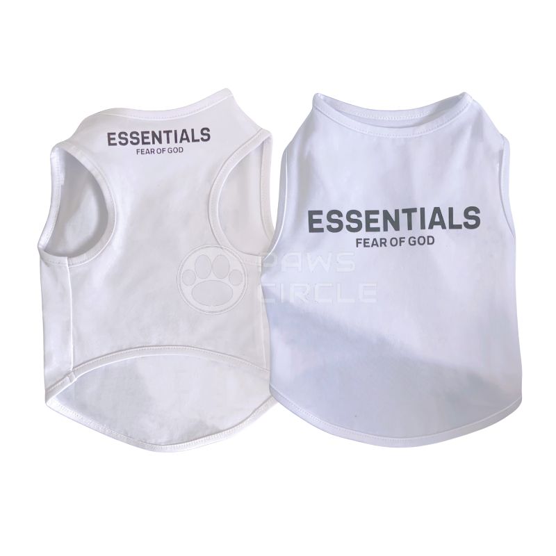 fear of god tank top for dogs