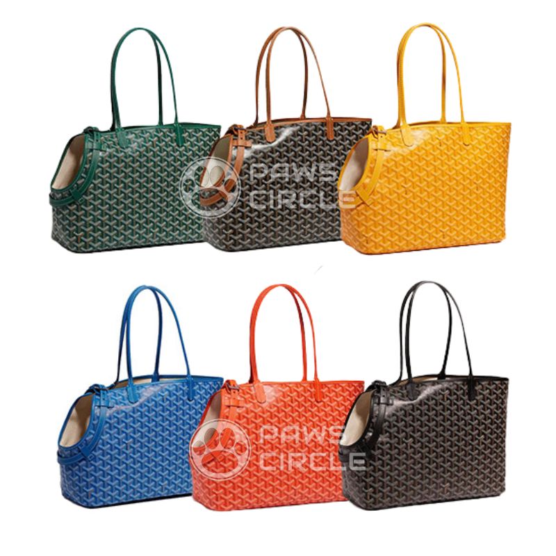 Goyard dog carrier best sale