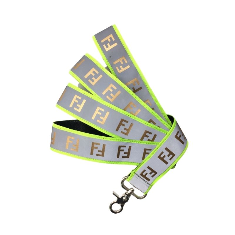 fendi reflective dog leash