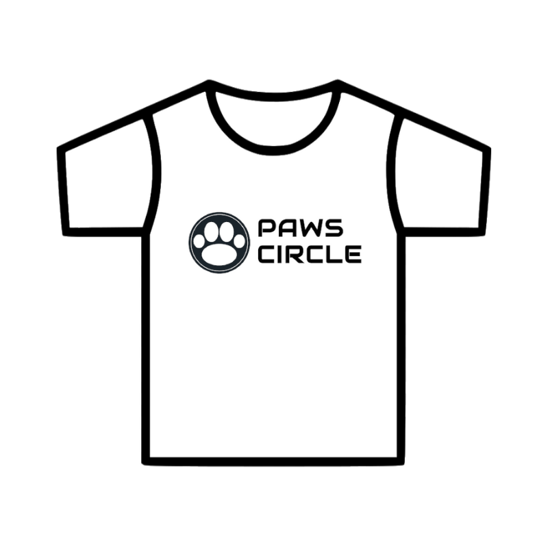 Paws Circle Boney Monogram Dog Cardigan