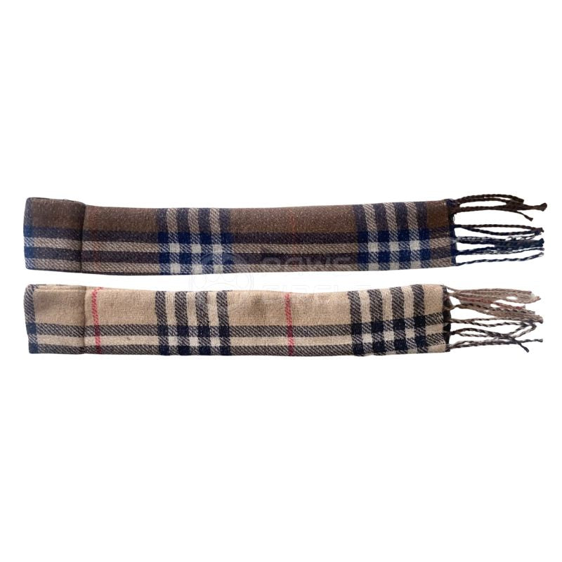 Burberry checkered scarf for dog