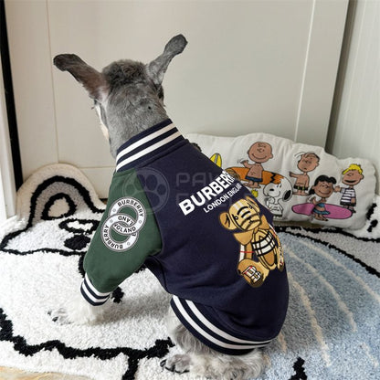 Pawberry Bear Varsity Jacket