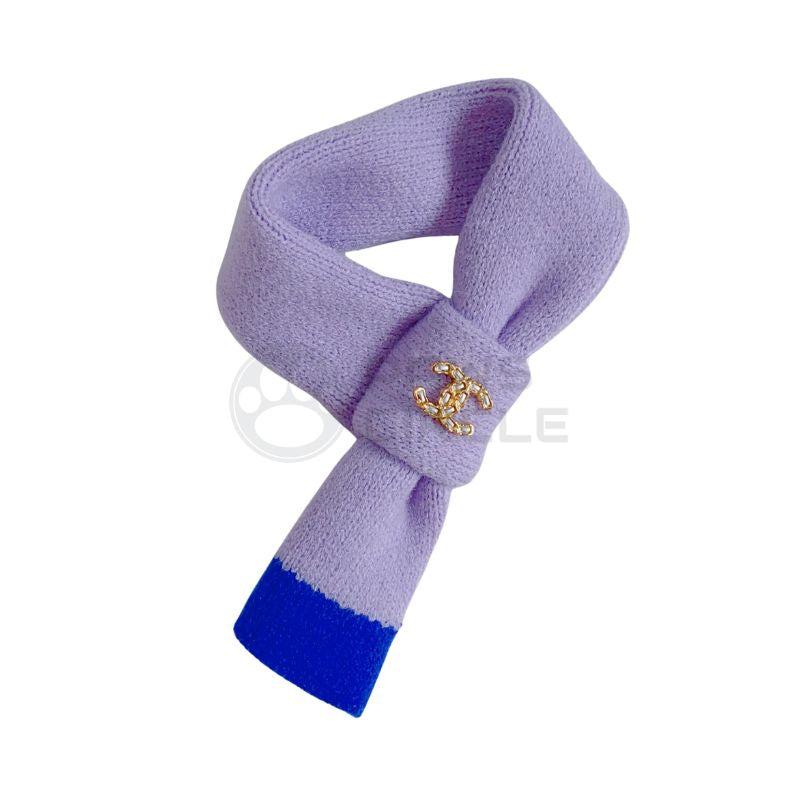 Chewnel Two-Tone scarf for dog