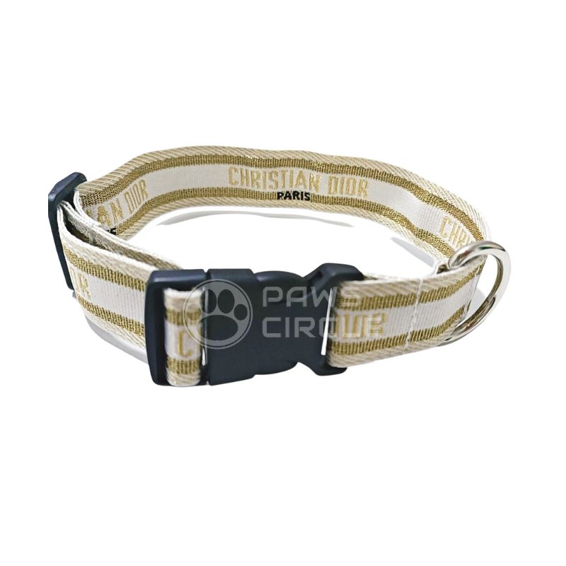 Chewing Dogior Collar & Leash, Paws Circle