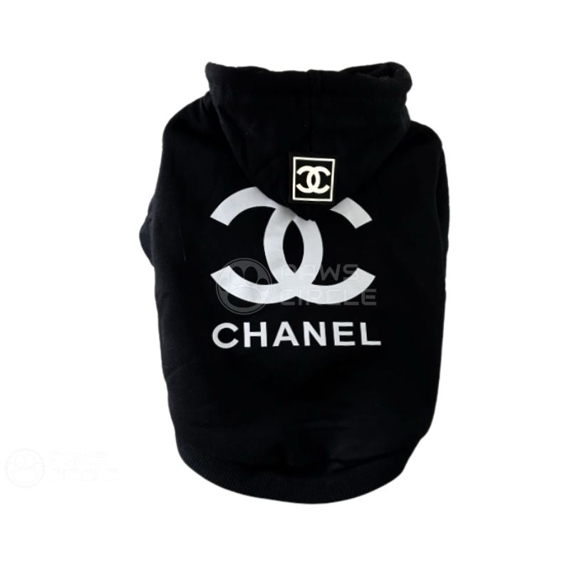 Chanel sale logo hoodie