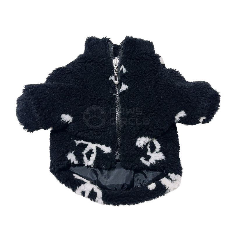 chanel fur boa jacket for dogs