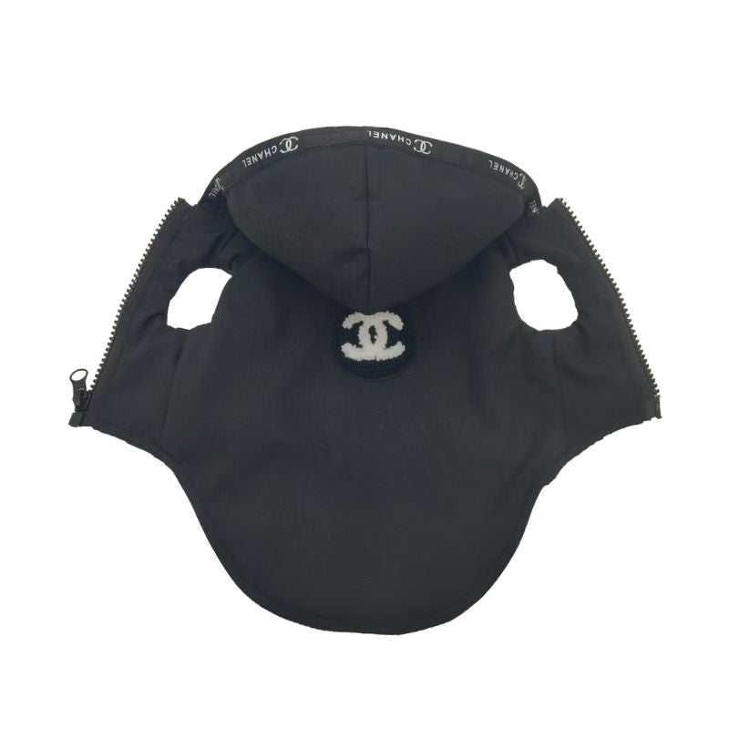 chanel logo vest for dog