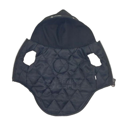 chanel logo vest for dog