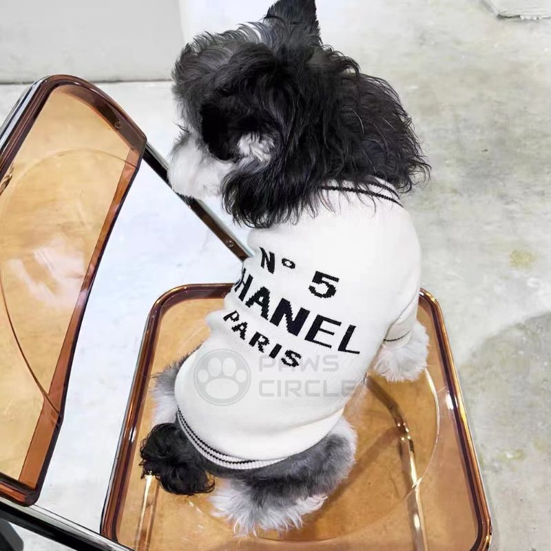 Chanel on sale dog coat