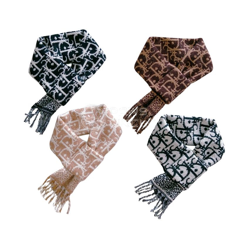 Christian Dior oblique logo scarf for dog