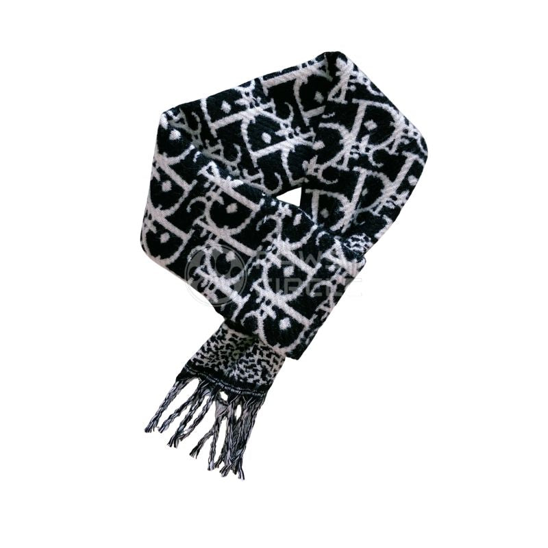 Christian Dior oblique logo scarf for dog