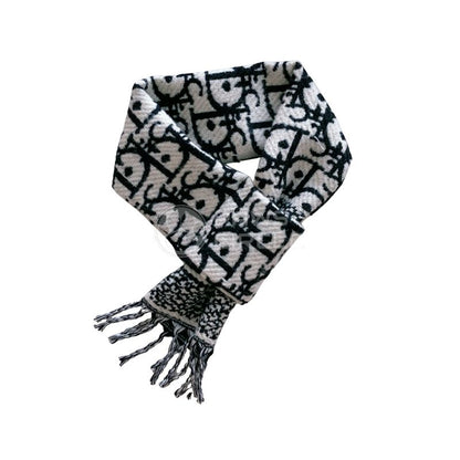 Christian Dior oblique logo scarf for dog