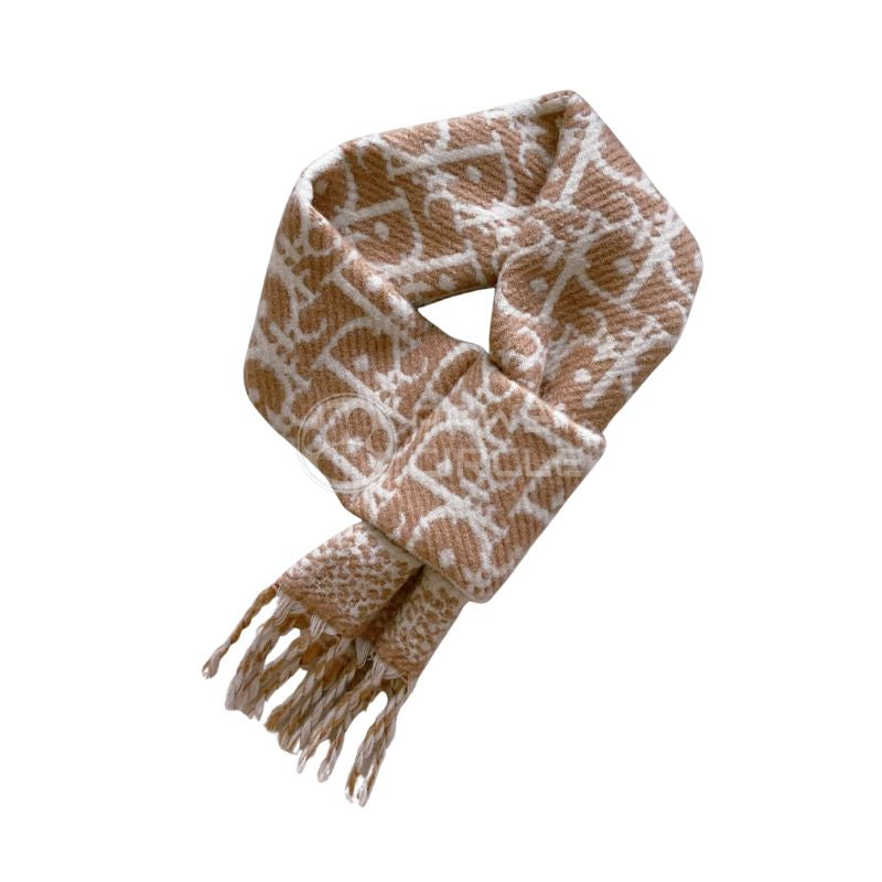 Christian Dior oblique logo scarf for dog