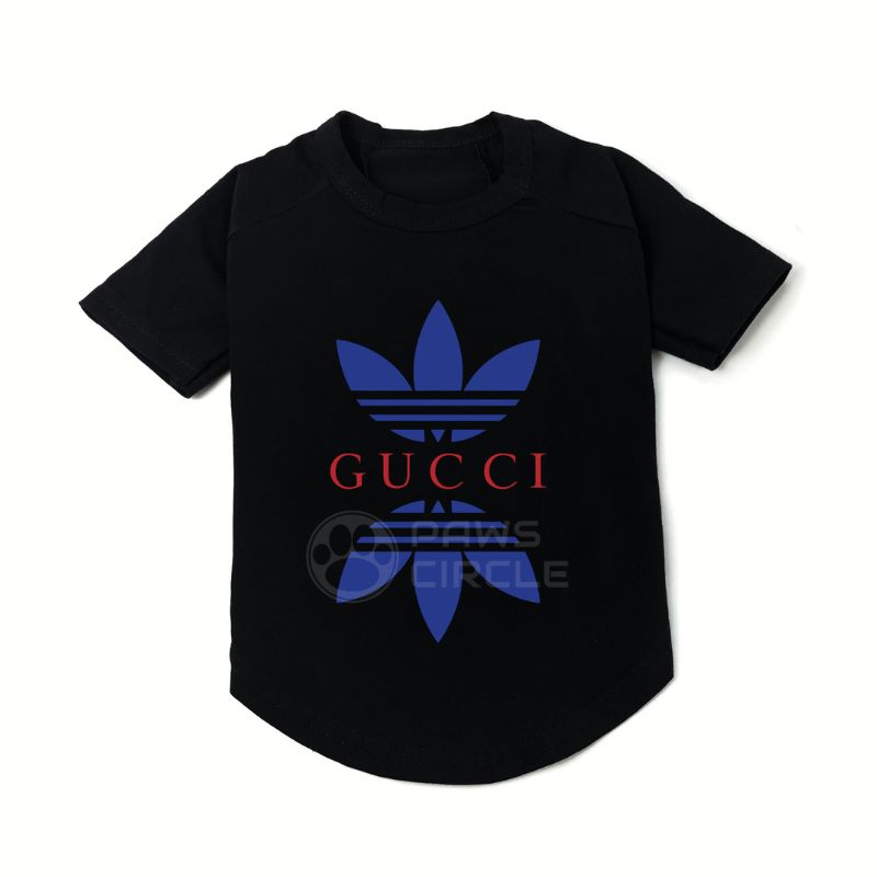 gucci x adidas tees for dogs