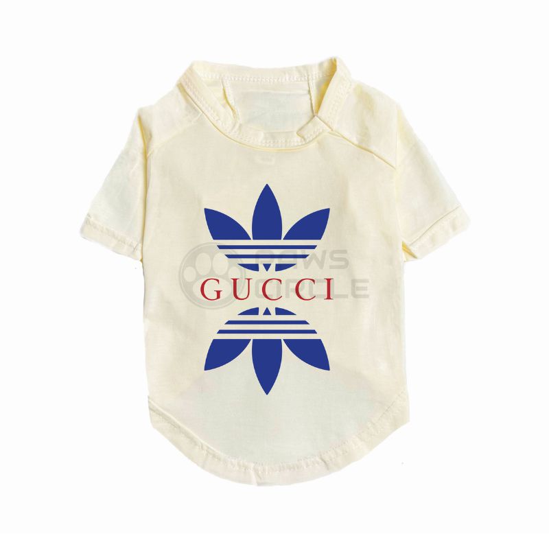 gucci x adidas tees for dogs