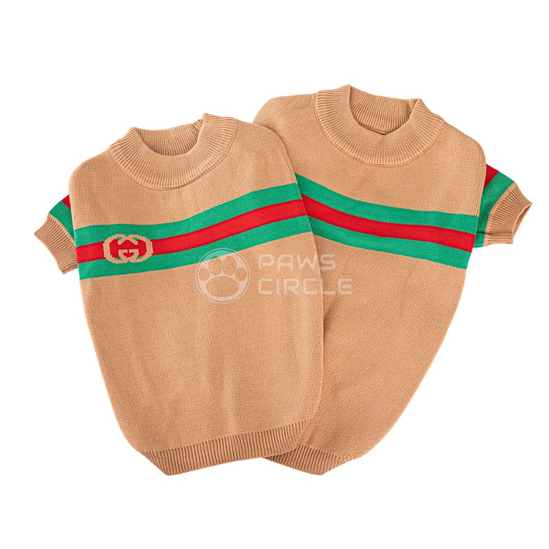 Gucci Beige Sweater for dog