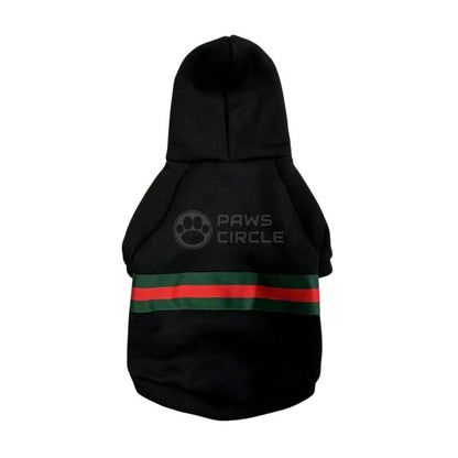 Gucci half zip hoodie for dogs