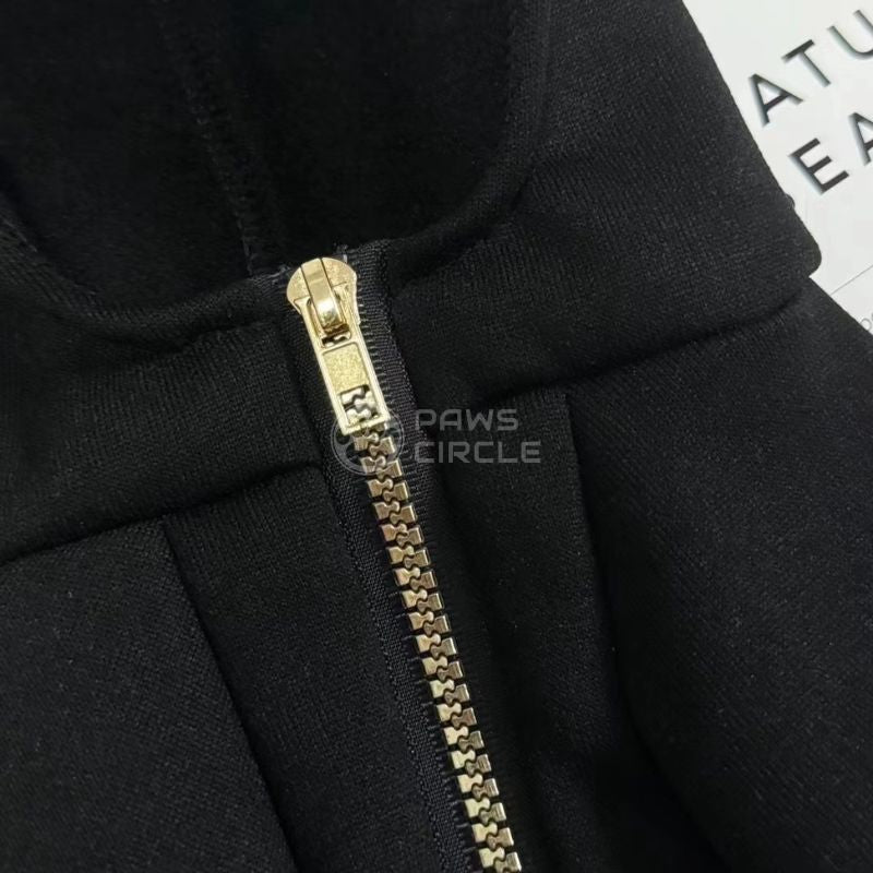 Gucci half zip hoodie for dogs