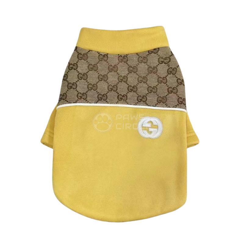 Gucci yellow sweater for dogs