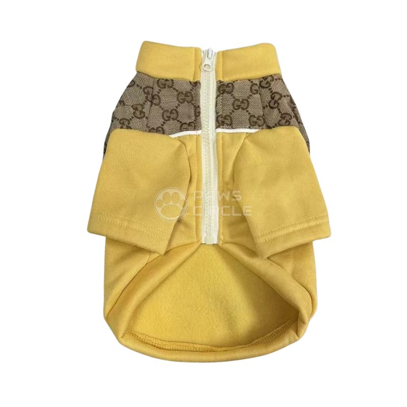 Gucci yellow sweater for dogs