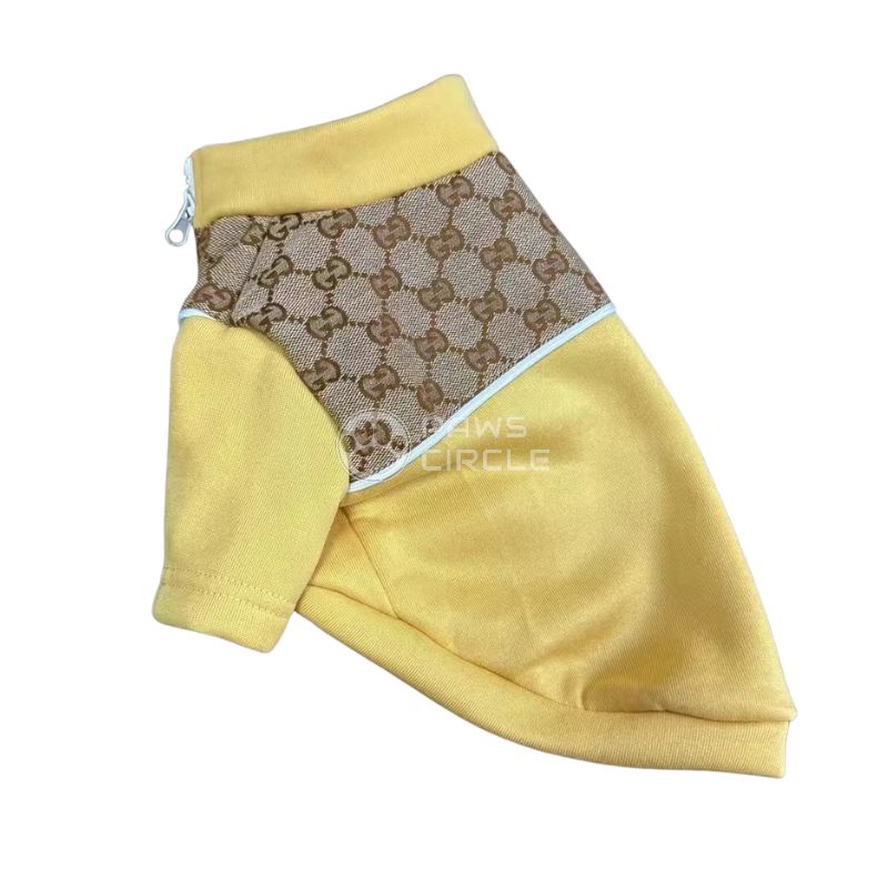 Gucci yellow sweater for dogs