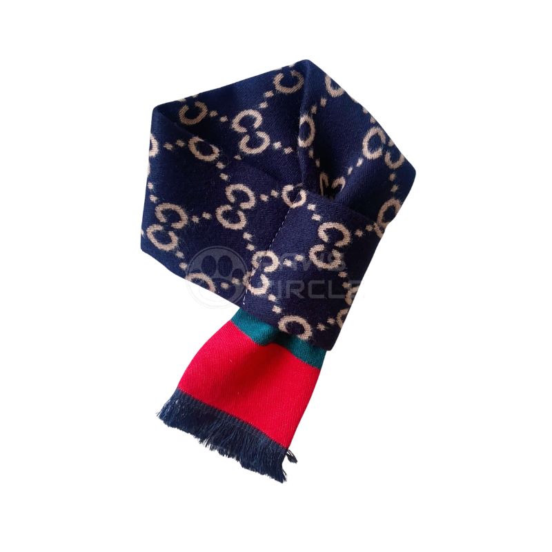 Gucci Monogram scarf for dog