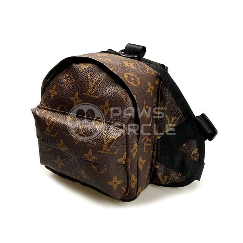 Louis Pup Monogram Backpack & Leash