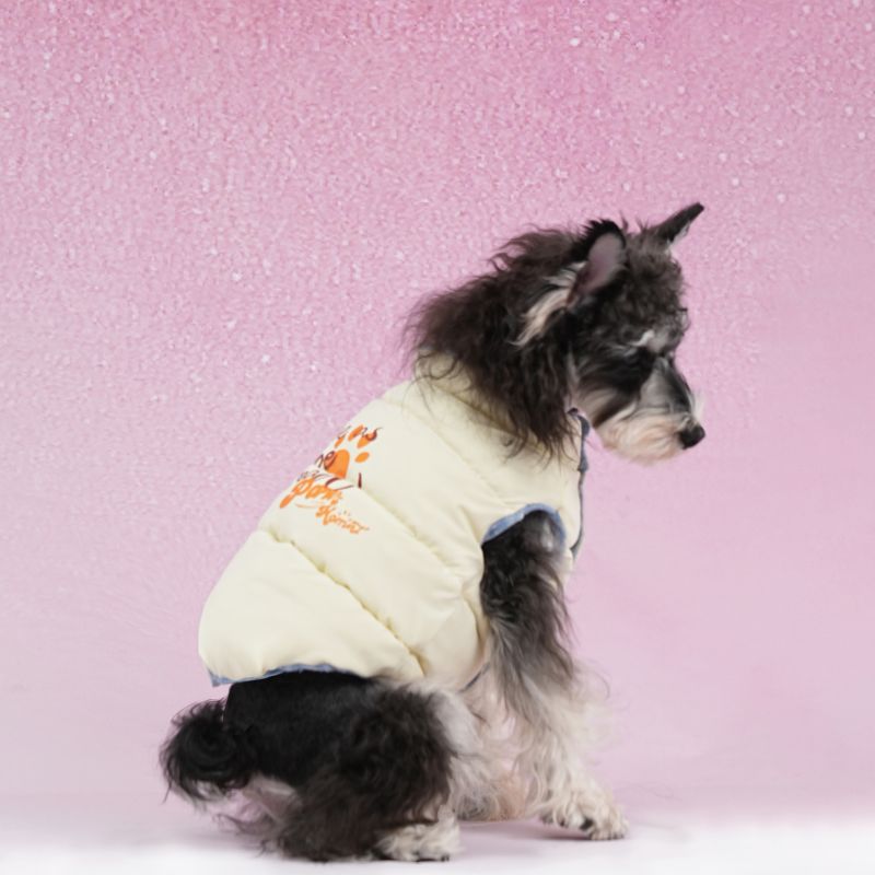 reversible plaid vest for dogs