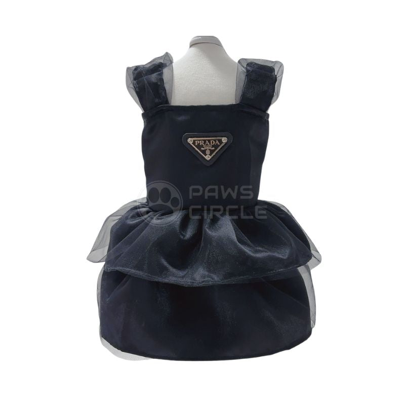 Prada flare tiered dress for dogs