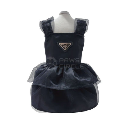 Prada flare tiered dress for dogs