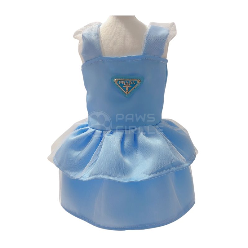 Prada flare tiered dress for dogs