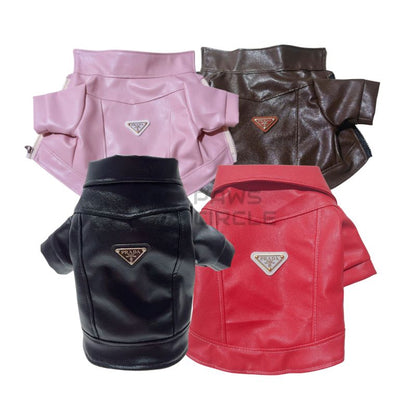 prada leather jacket for dogs