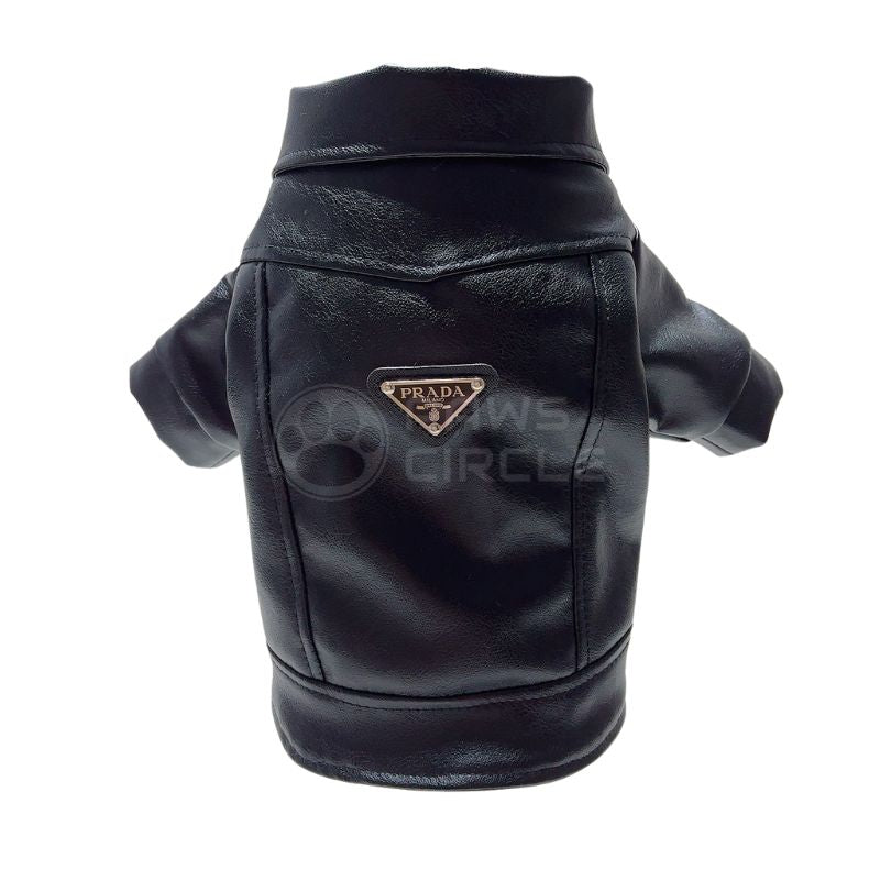 prada leather jacket for dogs