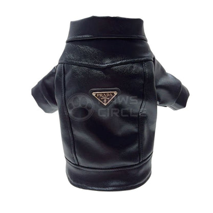 prada leather jacket for dogs