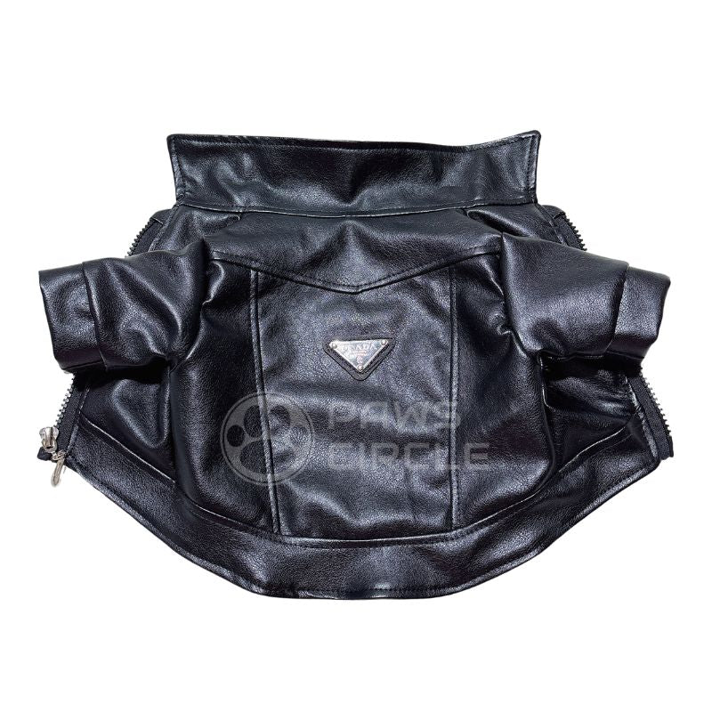 prada leather jacket for dogs