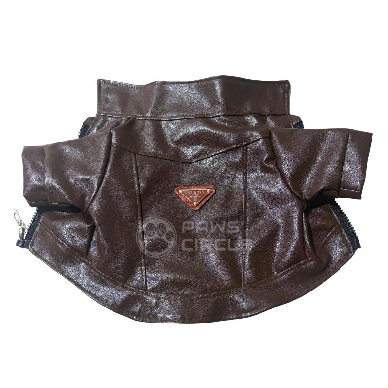 prada leather jacket for dogs