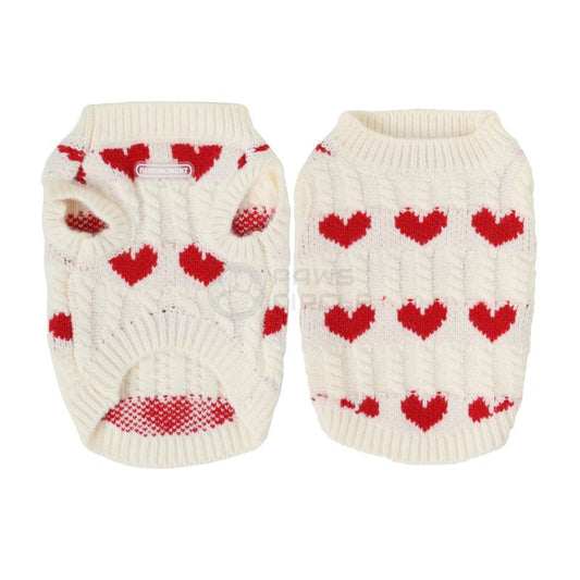 valentine sweater for dogs