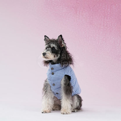 reversible plaid jacket for dogs