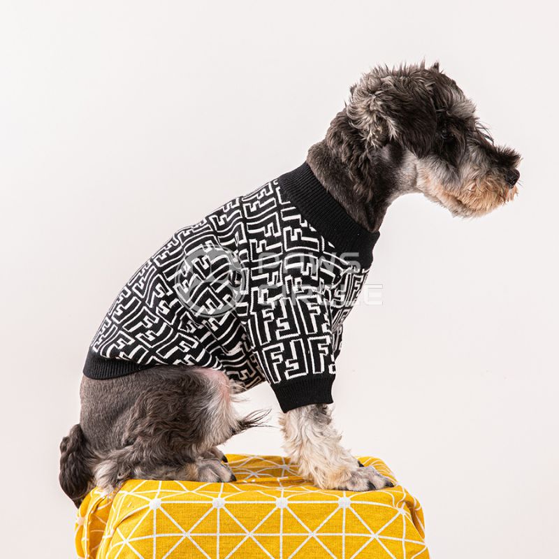 Monogram hotsell dog sweater