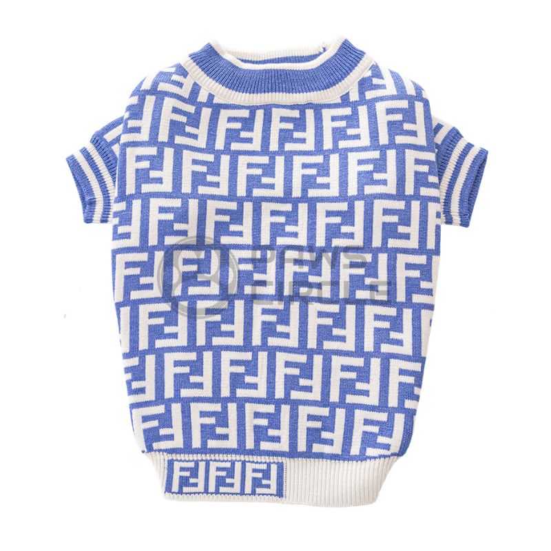 Paws Circle Pendi Monogram Sweater