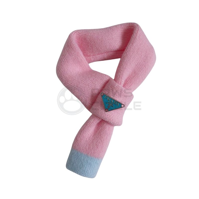 Prada Two-Tone Scarf for dog