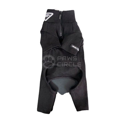 prada half zip four legged dog sweatsuit