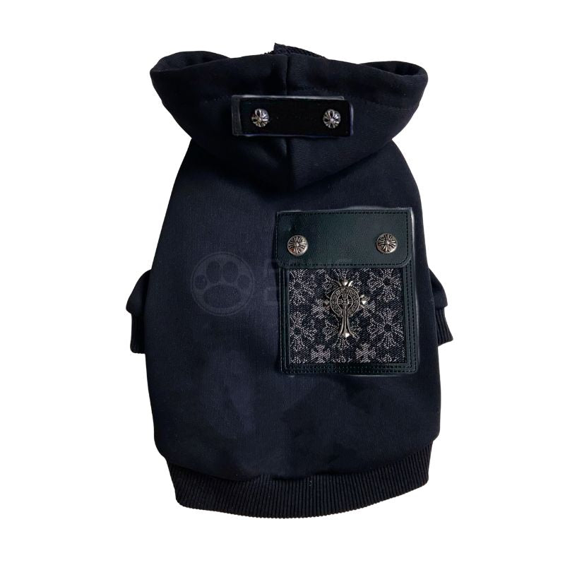 Chrome hearts dog hoodie