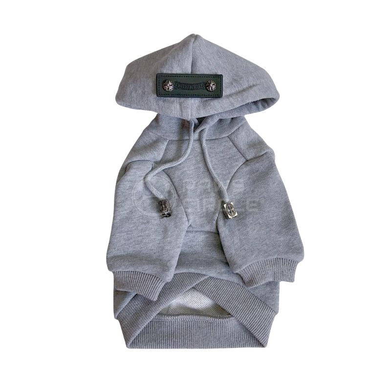 Chrome hearts dog hoodie