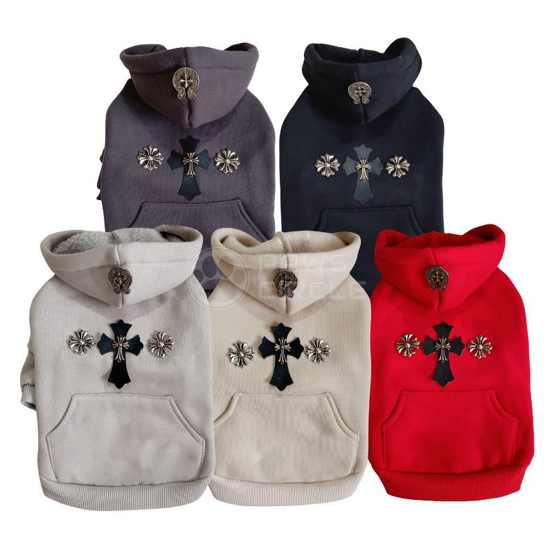 chrome hearts hoodies for dog