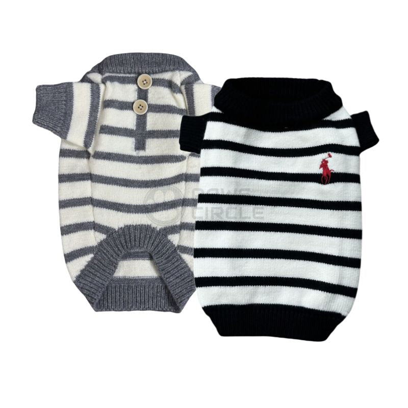 Pup Lauren Stripe Sweater