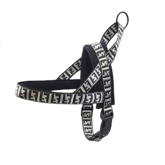 Fendi monogram dog harness