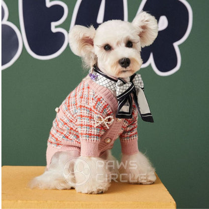 chanel tweed jacket for dog