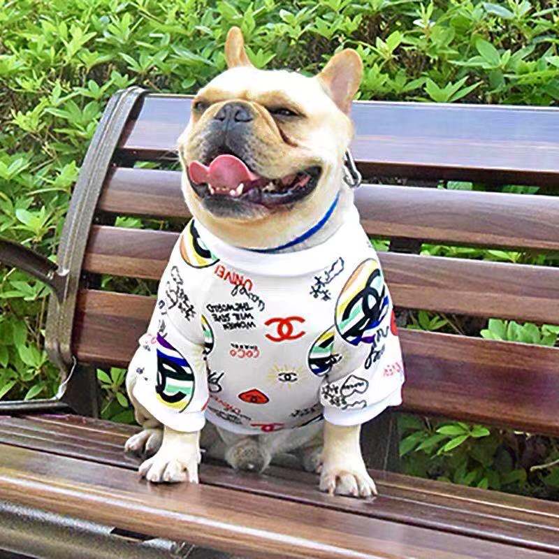 chanel dog sweater with individually unique design